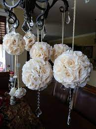 6 Elegant Pomanders Set Of 6 Mixed Stunning Kissing Balls Etsy Pink Wedding Flowers Wedding Decorations Blush Pink Wedding Flowers