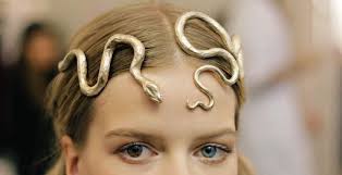 Pin By Deniz Ertuna On Accessories Snake Jewelry Medusa Costume Jewelry