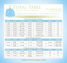 Main Welcome To Total Table Tablecloth Size Chart Table Cloth Tablecloth Sizes