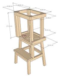 Tuto Une Tour D Observation Montessori Au Coeur D Une Maman Meubles De Chambre De Bebe Tabouret A Faire Soi Meme Escabeau Pour Enfants
