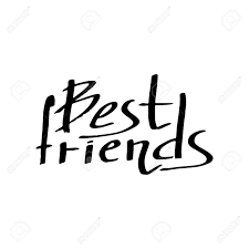 Check spelling or type a new query. Best Friends Text On White Background The Calligraphic Greeting Royalty Free Cliparts Vectors And Stock Illustration Image 60399987