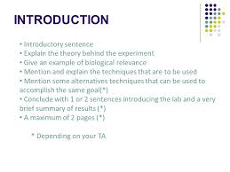 Bioc 300d The Lab Report Saga Ppt Video Online Download
