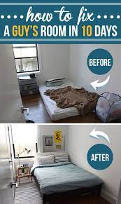 The look draws from numerous new, pale, strong conditioned dividers are the beginning stage for the apartment bedroom. How To Fix A Guy S Room In 10 Days Guy Dorm Rooms Guys Room Cheap Room Decor
