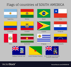 Flags of south america explained. List Capitals And Flags Of South American Countries Country Faq