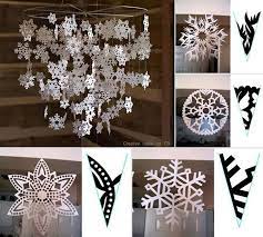 Wonderful Diy Beautiful Paper Snowflake Mobile From Template Wonderfuldiy Com Diy Christmas Snowflakes Unique Christmas Decorations Christmas Decor Diy
