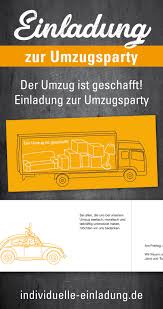 Einladung Zur Umzugsparty In 2020 Einladungen 80er Jahr Party Party