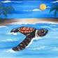 Happy Sea Turtle