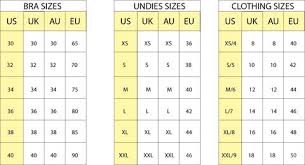 Sizes Fitting Wonderlust Lingerie