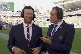 Nbc, espn, cbs, and fox. How Cbs Announcers Tony Romo And Jim Nantz Pulled Off An Nfl First