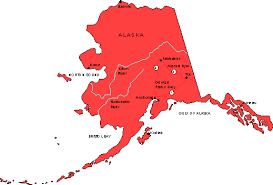 Alaska's locations on the map. Alaska Maps Map Of Alaska