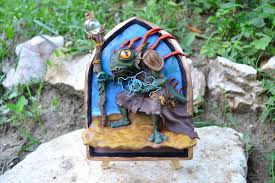 Need to still get the new shaman hero? Artstation Morgl The Oracle Hearthstone Sculpture Antonio Balicevic
