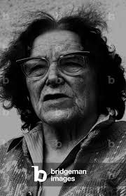 Image of Dora Russell, 1983 (b/w photo) by Scott-Stewart, Dick (1948-2002)