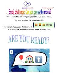 guess the movie worksheet