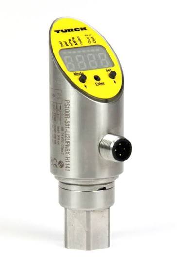 TURCK pressure sensor PS100R-301-2UPN8X-H1141 6833308 0-100 bar stainless steel | Ceres Webshop