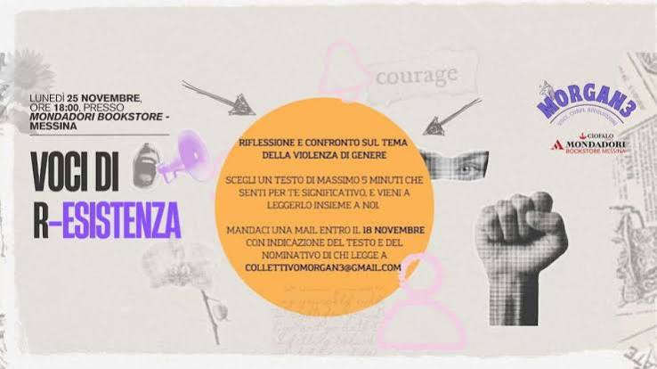 MORGAN3 - A Messina riprendono le attività del gruppo di lettura - Scomunicando