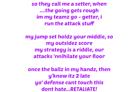 Volleyball Quotes That Rhyme By Volleybragswag For Front Court Players Kerri walsh comparing beach volleyball to playing indoor.