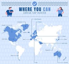 tap water overseas: the countries where
