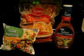 Mixed Veggies Chicken Breasts And Italian Dressing In The Slow Cooker Easy And Healthy Crockpot Healthy Crockpot Recipes Healthy Crockpot Crock Pot Cooking
