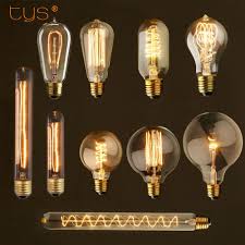 Edison Ampul E27 220 V Retro Lamba Vintage Edison Ampul Akkor Lamba 40 W Dekoratif Isik Filament Ampul Lamba Ayd Vintage Light Bulbs Antique Bulbs Vintage Bulb