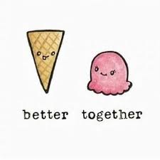 How to draw ice cream cone in easy steps for beginners lesson.tutorial of drawing technique. Better Together Ice Cream And Cone Cool Stuff To Draw Happyshappy