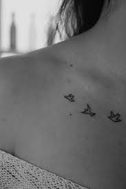 Three Birds On A Wire Tattoo Three Little Birds This Is So Perfect Love Just The Outline Of The Birds More Subtle Little Bird Tattoos Three Birds Tattoo Birds Tattoo