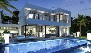 Oasis les jardins vous propose des hébergements de vacances avec un jardin privé souvent composé d'une piscine. Maison Contemporaine Avec Piscine Et Jardin Plan Maison Maison Maison Contemporaine