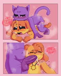 Catnap playing with dogday 🐈 nsfw porn hentai nsfwart furryart  furrynsfw catnap poppyplaytimefanart