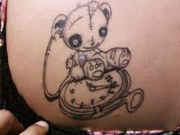 Doodle Bear Tattoo Meme Novocom Top