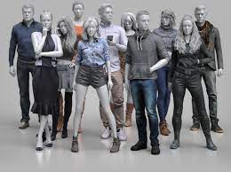 High quality creative stock imagery, with international emphasis including. Urban Fashion Collection 3d Scan Wardrobe For Digital Human