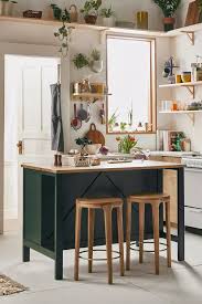 The island is crafted from a blend of particleboard and solid wood. Grayson Kitchen Island In 2021 Urban Outfitters Kitchen Dream Kitchen Island Wood Kitchen Island