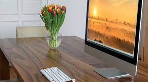 Holz schreibtisch ordentlich, büro schreibtisch lagerung, home desk tidy. 8 Tipps Fur Einen Aufgeraumten Und Produktiven Schreibtisch Lars Bobach