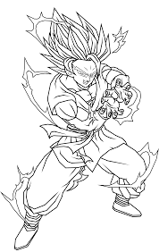 Freezer dragon ball coloring pages z goku super saiyan 2 games. Goku Ssj2 Coloring Pages Coloring Home
