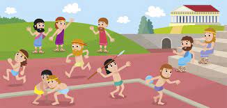 Los primeros juegos consistían solamente en una carrera a pie de 185 ó 190 metros (un largo de la pista de atletismo). Antigua Grecia Y Antigua Roma History Quizizz