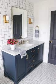 Browse some of our favorite double vanity design ideas, from maximalist looks to minimalist styles. Pin By Westonme On Bathroom Shelf Bathroom Makeover Elegant Bathroom Creative Bathroom