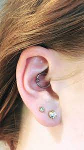 Double Lobes And Daith Piercing Daith Piercing Ear Piercings Piercing