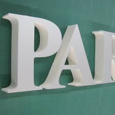 カルプ 文字 屋外