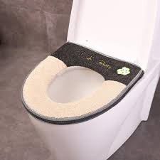 Check spelling or type a new query. Pop Toilet Seat Lid Cover Set Skin Friendly Plush Closestool Cushion Zipper 2pcs Bathmats Rugs Toilet Covers Bath
