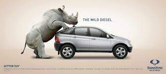 ssangyong rhino ads of the world