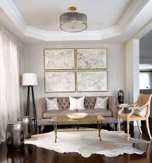 Sophisticated Living Room Ceiling Lights Of Image Of H Mount Light Fixtures Round Acnn Decor