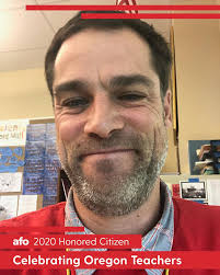 We are counting down the days till our virtual 2020 Honored Citizen event  celebrating Oregon Teachers. Together with volunteer design & building  professionals, they are AFO's first responders and we couldn't bring