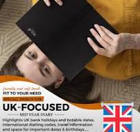 Amazon.com : 2024-2025 A4 Week to View Diary Academic Case ...