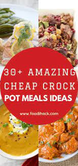 30 Amazing Cheap Crock Pot Meals Ideas Crockpot Recipes Easy Slow Cooker Chicken Recipes Crockpot Recipes Cheap
