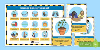 You have some great lab safety posters laminated and mounted strategically around the lab. Science Safety Poster Pack For Learning And Display