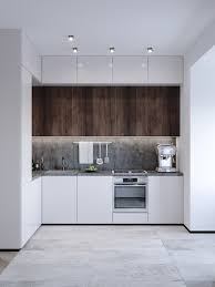 studio apartment modern kitchen