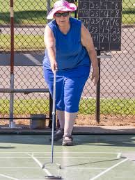 Shuffleboard players compete in tourney at Bailey Park