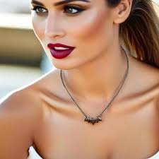 Tapp Collections Stainless Steel Superhero Pendant Necklace, Pendant width:  30 mm; Necklace: 15" + 1.6” ext, Stainless Steel, No Gemstone: Buy Online  at Best Price in UAE