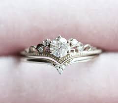 Bella 0.5 ct GIA Diamond Engagement 2 Ring Set – Vintage Bridal Set | Capucinne