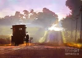 Amish Sunrise by Thomas Zuber