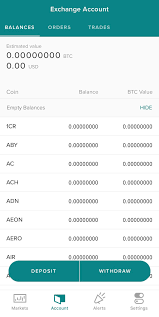 After some time, your quadrigacx account will be credited with the bitcoin. Trade Deposit And Withdraw On Poloniex Mobile App Poloniex