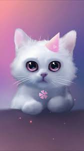 Iphone X And Iphone 8 Stock Wallpapers Part 2 Funmary Cute Drawings Cat Wallpaper Cute Cat Wallpaper